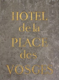 Hotel de la Place des Vosges