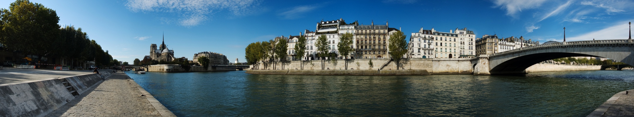 Links: Notre-Dame, Rechts: Pont de la Tournelle 