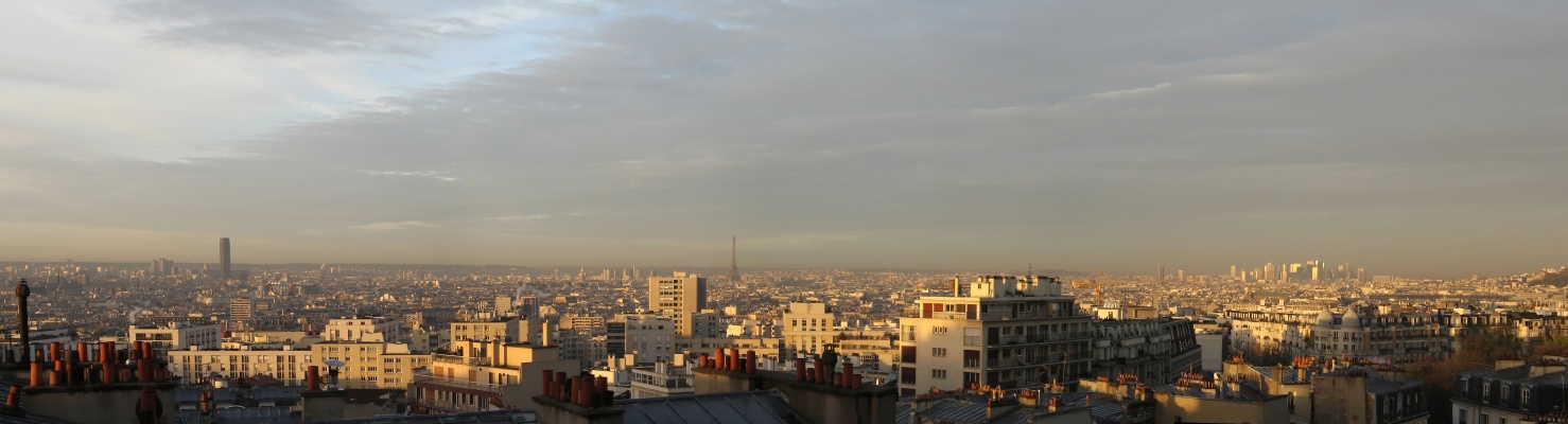 Blick aus das Appartement in Saint-Cloud