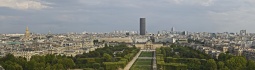 Blick aus der erster Etage des Eiffelturm